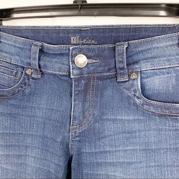 Kut from the Kloth Cropped Capri Denim Jeans - Picture 3 of 8